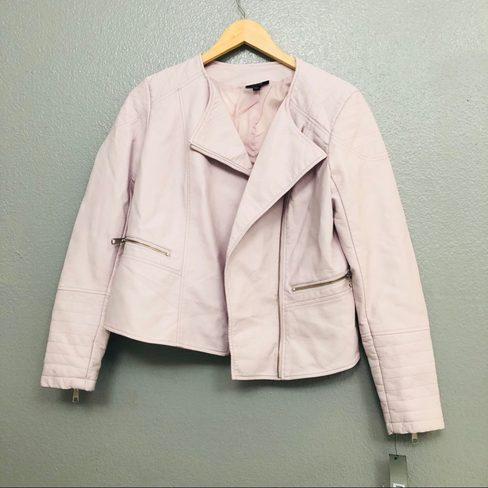 Pink Faux Leather Kohl’s Jacket